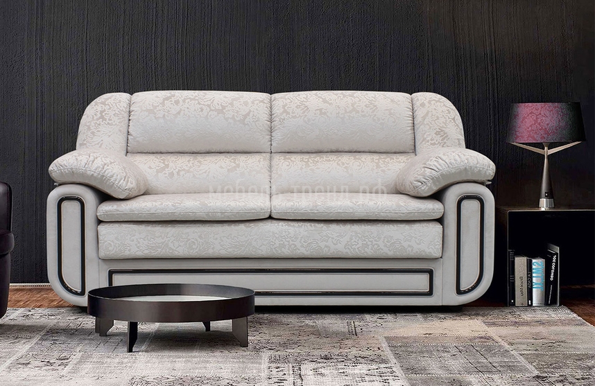 Прямой диван Капри с высокими боковинами